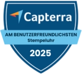 Capterra - Best Ease of Use (Time Clock) 2025