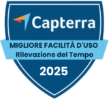Capterra - Best Ease of Use (Time Clock) 2025