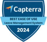Capterra – Best Ease of Use - Leave Management System - 2024 Capterra – Best Ease of Use - Leave Management System - 2024