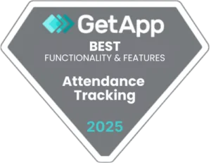 GetApp – Best Functionality and Features (Attendance Tracking) 2025 GetApp – Best Functionality and Features (Attendance Tracking) 2025
