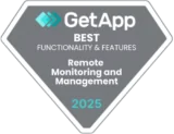 GetApp – Best Functionality and Features - Remote Monitoring and Management - 2025 GetApp – Best Functionality and Features - Remote Monitoring and Management - 2025