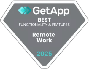 GetApp – Best Functionality and Features (Remote Work) 2025 GetApp – Best Functionality and Features (Remote Work) 2025