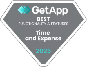 GetApp – Best Functionality and Features (Time and Expense) 2025 GetApp – Best Functionality and Features (Time and Expense) 2025