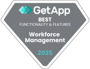 GetApp – Best Functionality and Features (Workforce Management) 2025 GetApp – Best Functionality and Features (Workforce Management) 2025