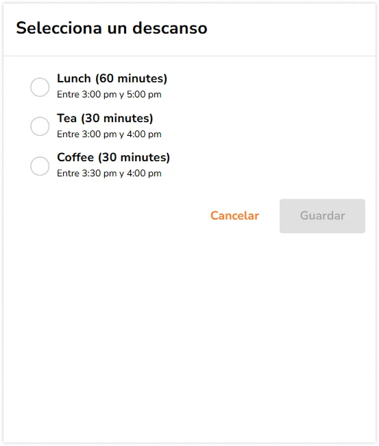 Taking breaks on chrome extension