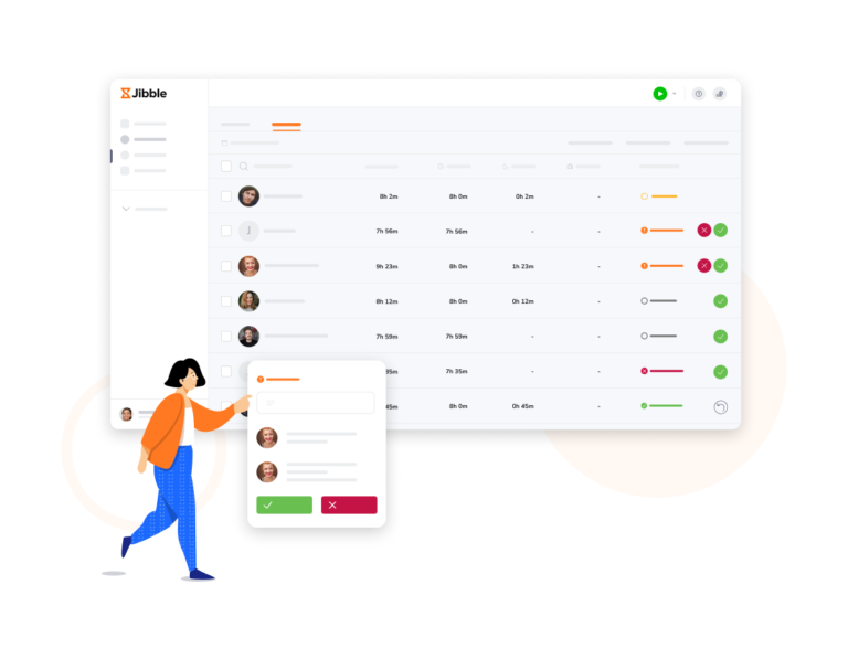 Timesheet employees submission of work hours and overtime for managers to review. Just set up permissions and pay periods, and you’re ready to go.