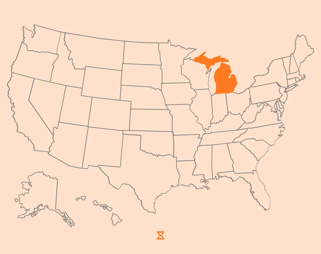michigan map