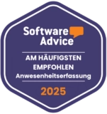 Software Advice - Most Recommended - Attendance Tracking 2025