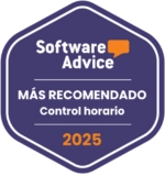 Software Advice – Most Recommended (Time Tracking) 2025