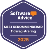 Software Advice – Most Recommended (Time Tracking) 2025