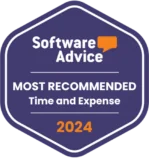 Software Advice - Most Recommended - Time and Expense 2024 Software Advice - Most Recommended - Time and Expense 2024
