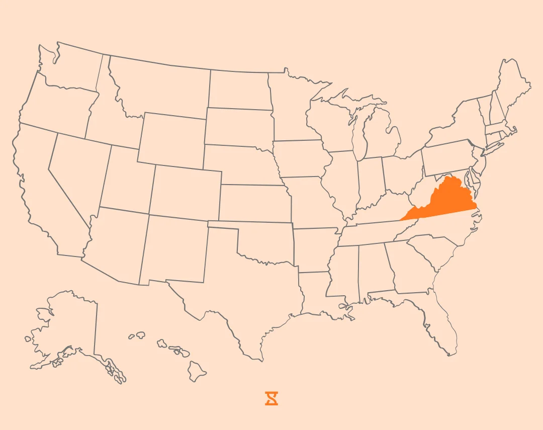 virginia map