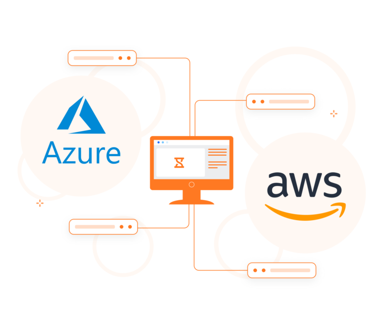 Choose between Azure or AWS to self-host