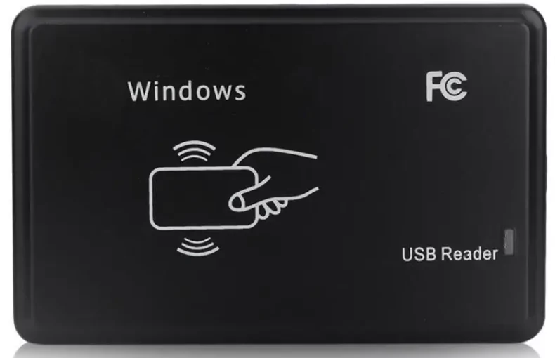 External RFID/NFC reader
