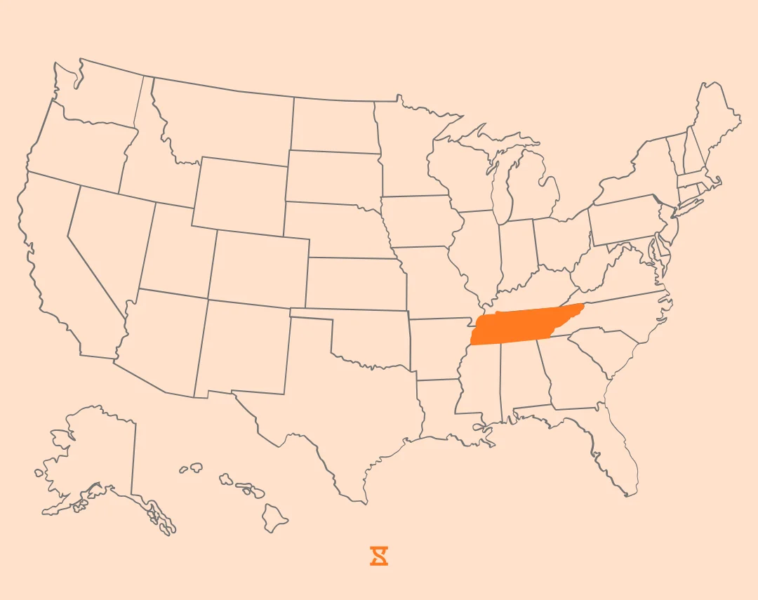 tennessee map