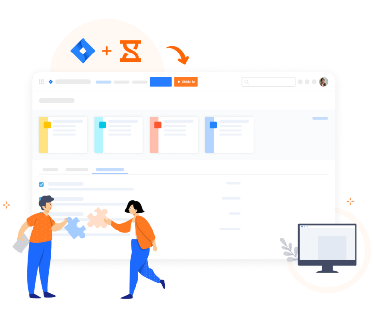 Botão do temporizador da extensão do Chrome incorporado no Jira