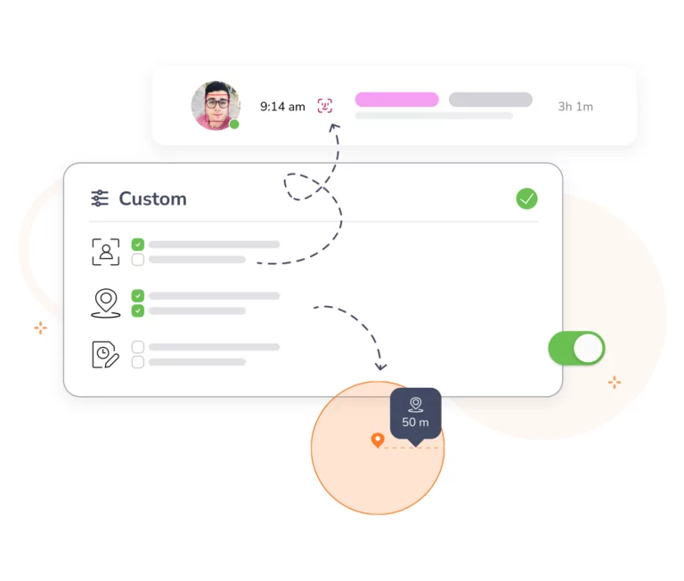 configurações de entrada personalizadas
