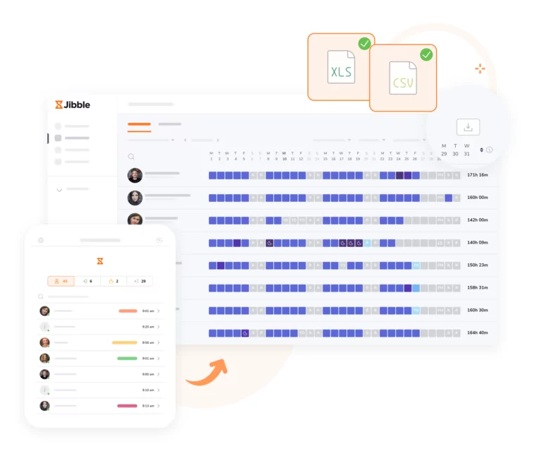 kios absensi tergabung ke timesheet