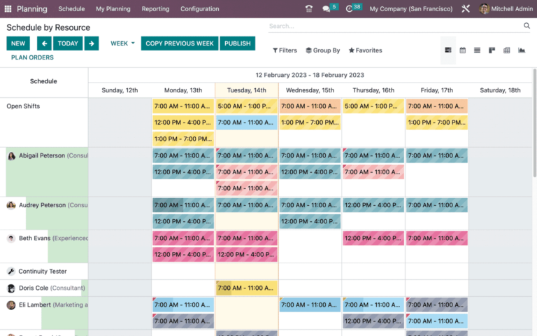 مراجعة صادقة: أودو تايم شيت (Odoo Timesheet)