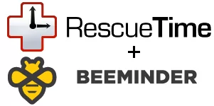 Showing RescueTime's integration with Beeminder