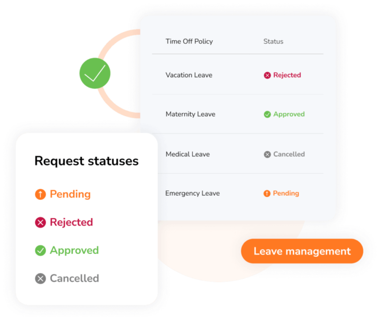 Leave management and approval with Jibble