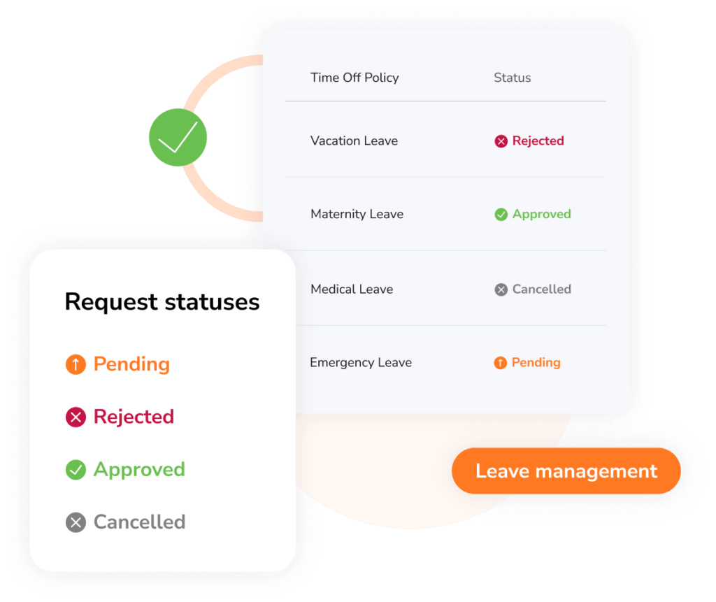 Leave management and approval with Jibble