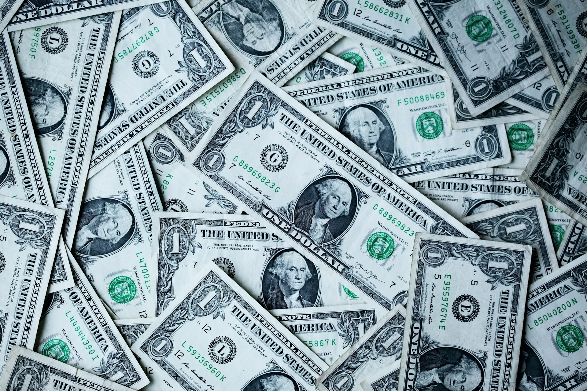 US dollar bills