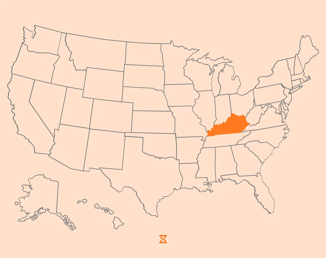 kentucky map