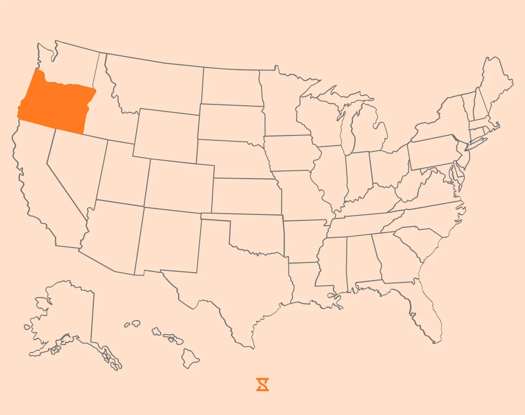 oregon map