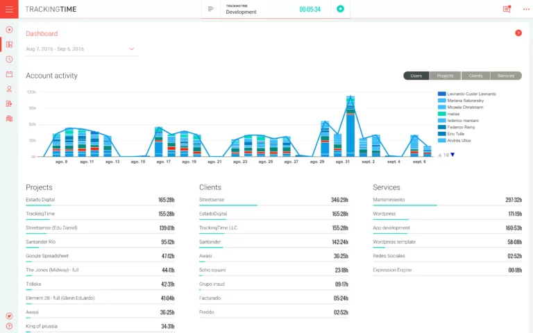 TrackingTime integration in MS Teams