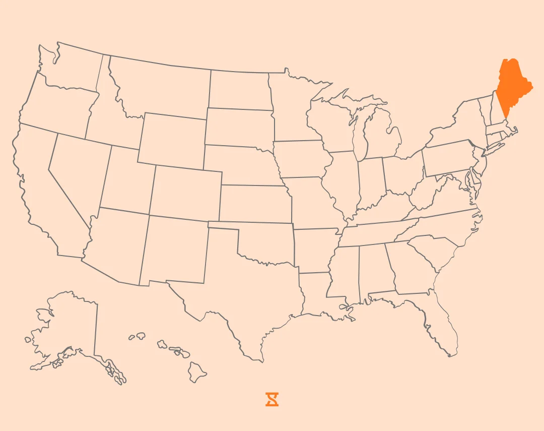 maine map