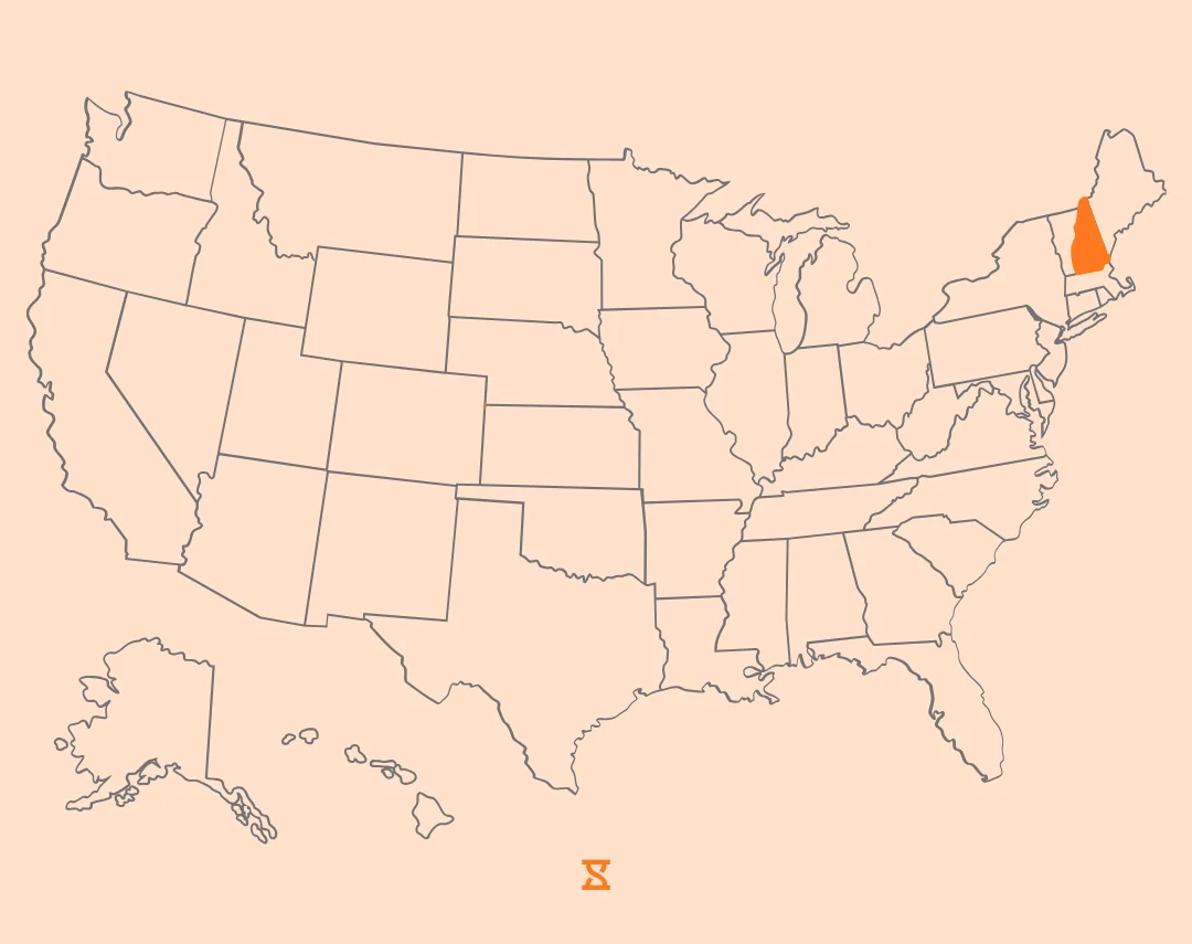 new hampshire map