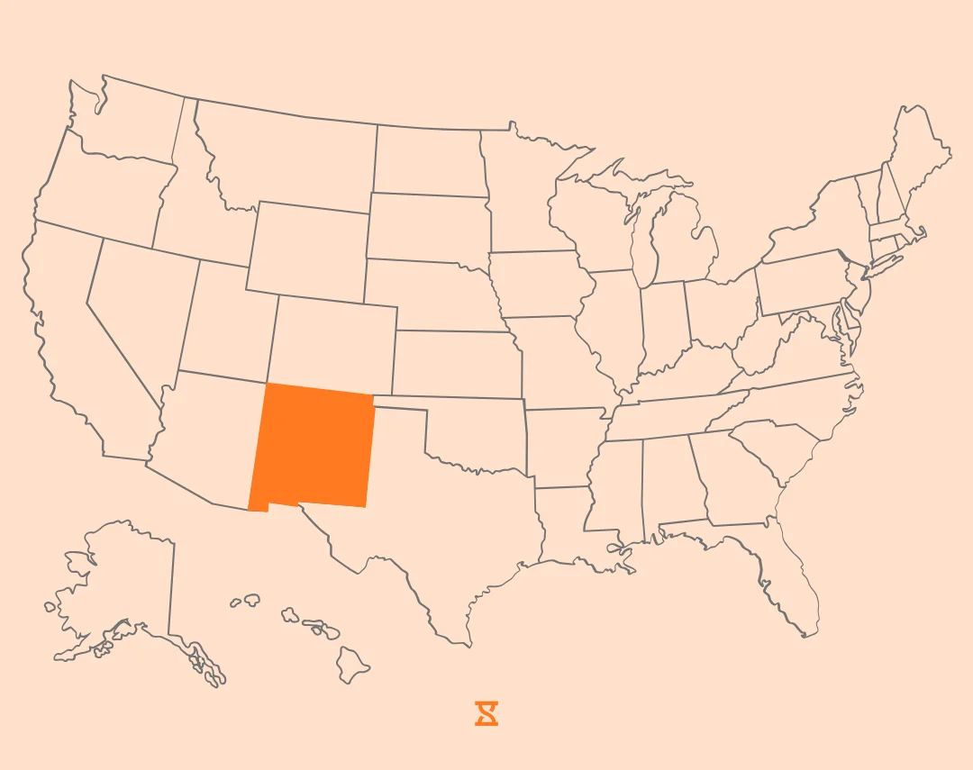 new mexico map