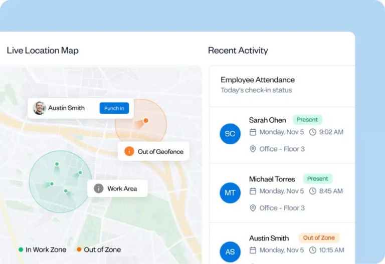 Buddy Punch live map