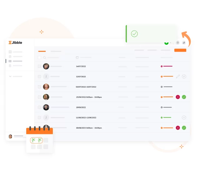Gérer les congés de vos employés en toute facilité via le tableau de bord.
