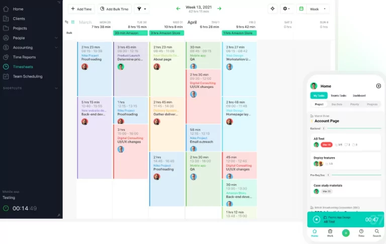 Overview of Paymo's Timesheet Software
