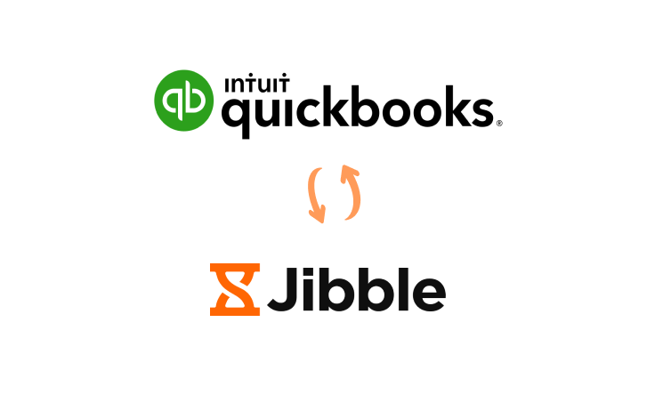 Integração do Rastreador de tempo no Quickbooks do Jibble