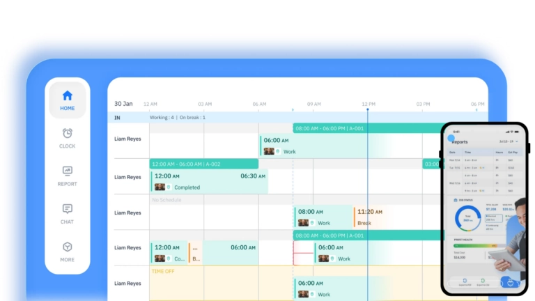 ShiftFlow dashboard