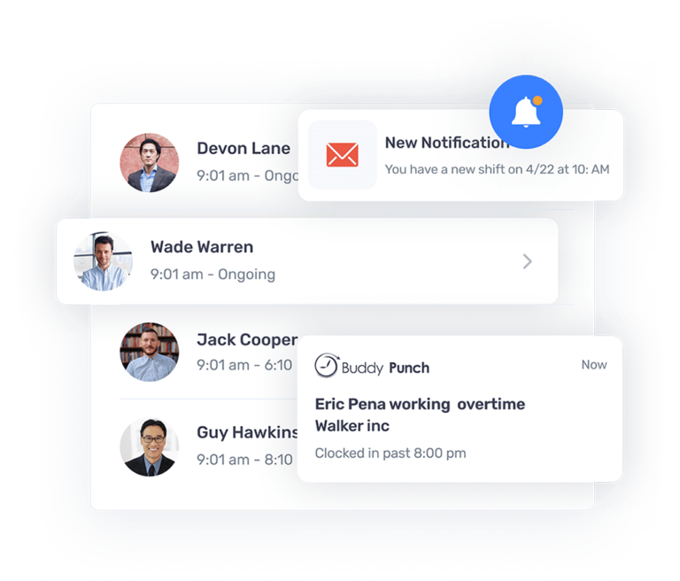 Panel de Buddy Punch