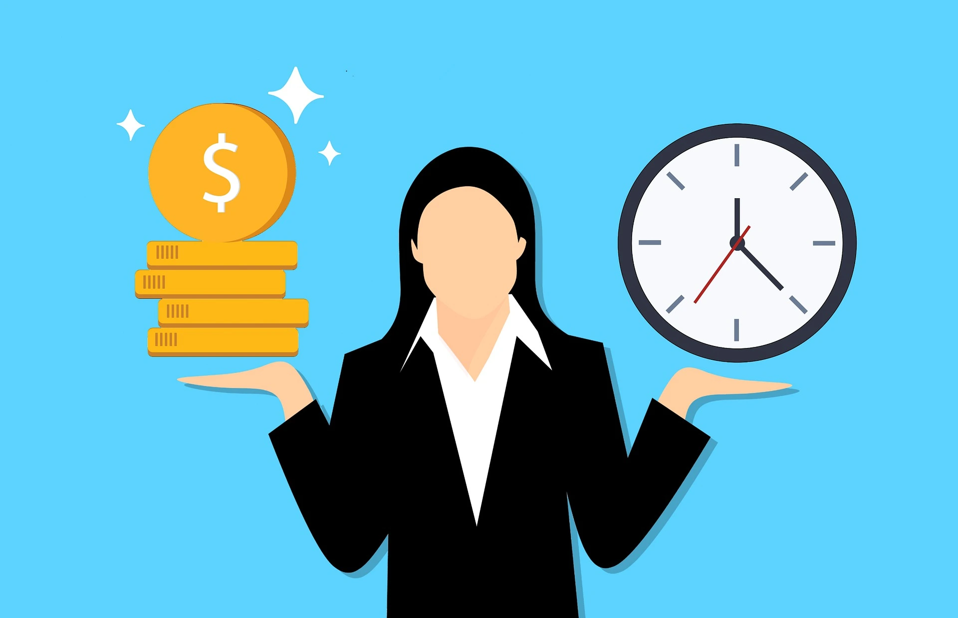 Imagen de Tiempo, Dinero y Reloj.