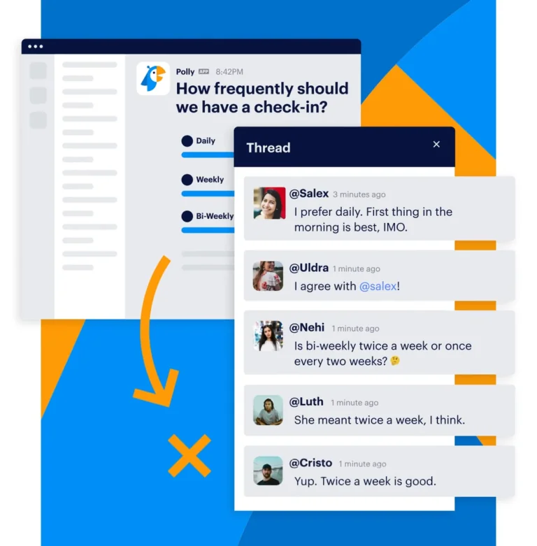 webshot of polly.ai microsoft teams