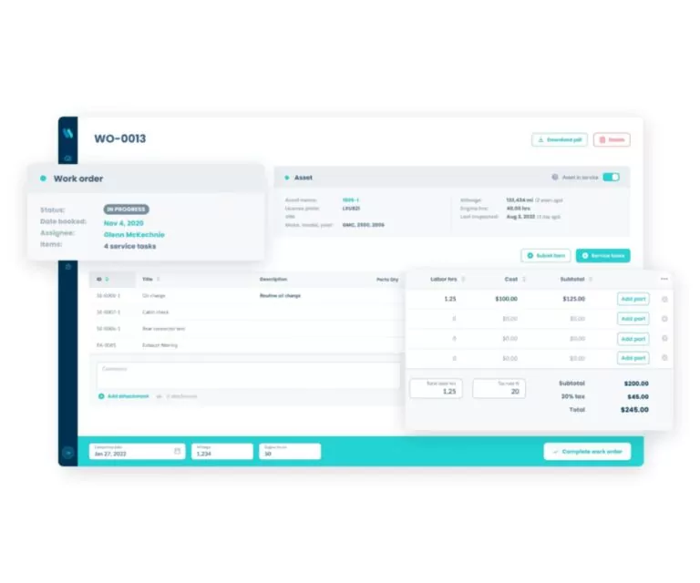 whip around fleet management app interface