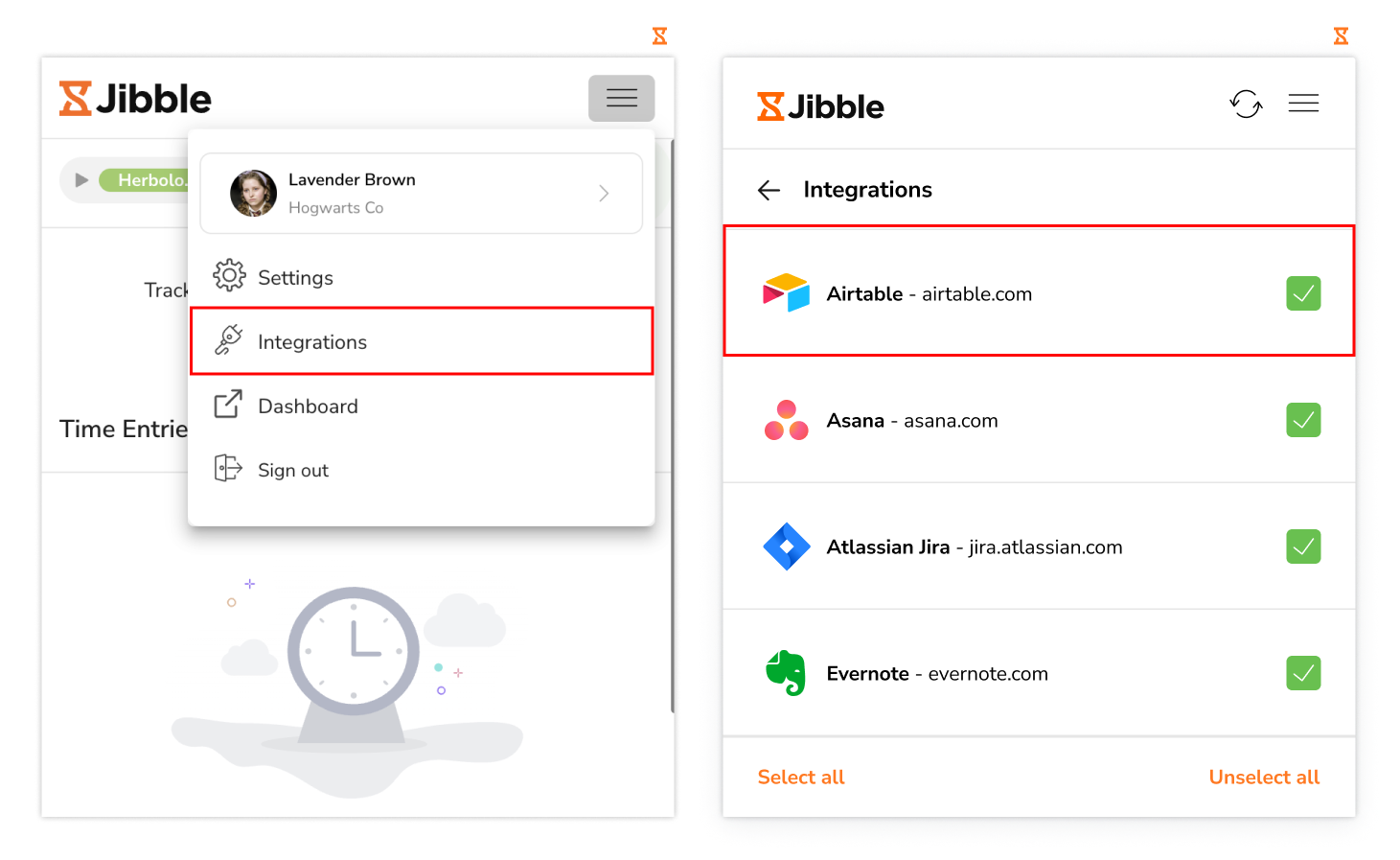 Enabling Airable integration on chrome extension