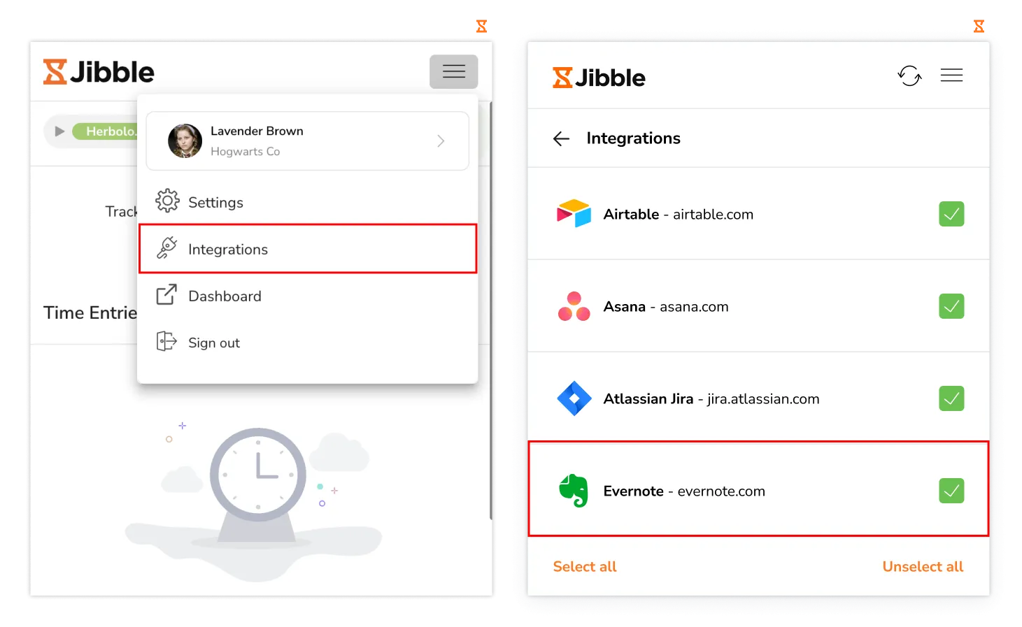 Enabling Evernote integration on chrome extension