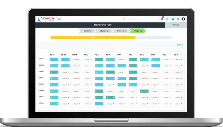 Creatix Campus dashboard