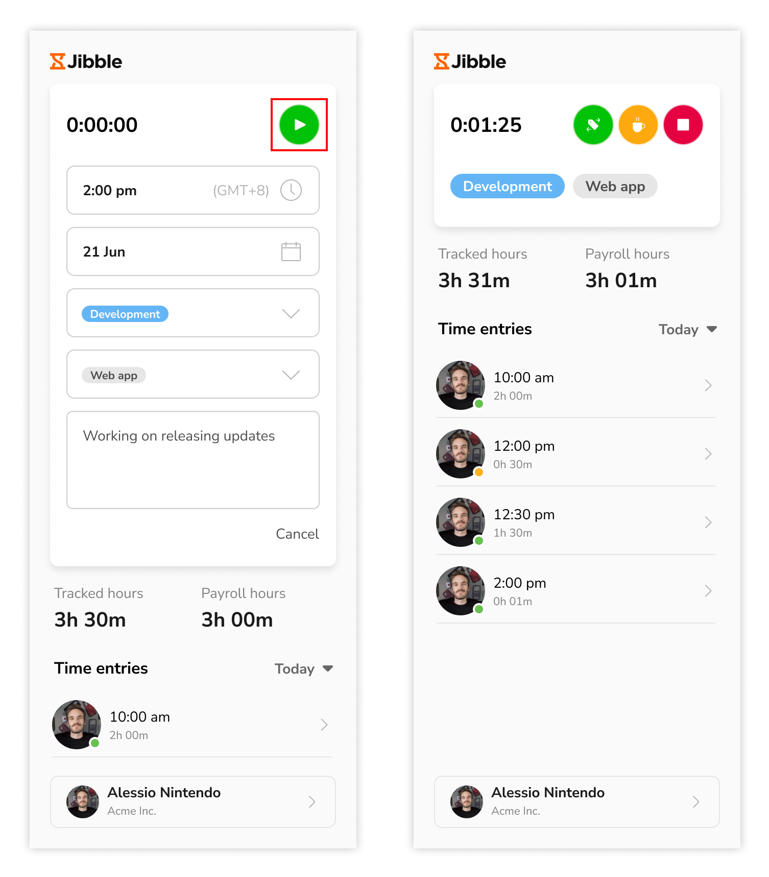 Getting started with Jibble’s Windows time tracker app