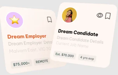 Employment Hero's smart match feature where employer finds their candidate.