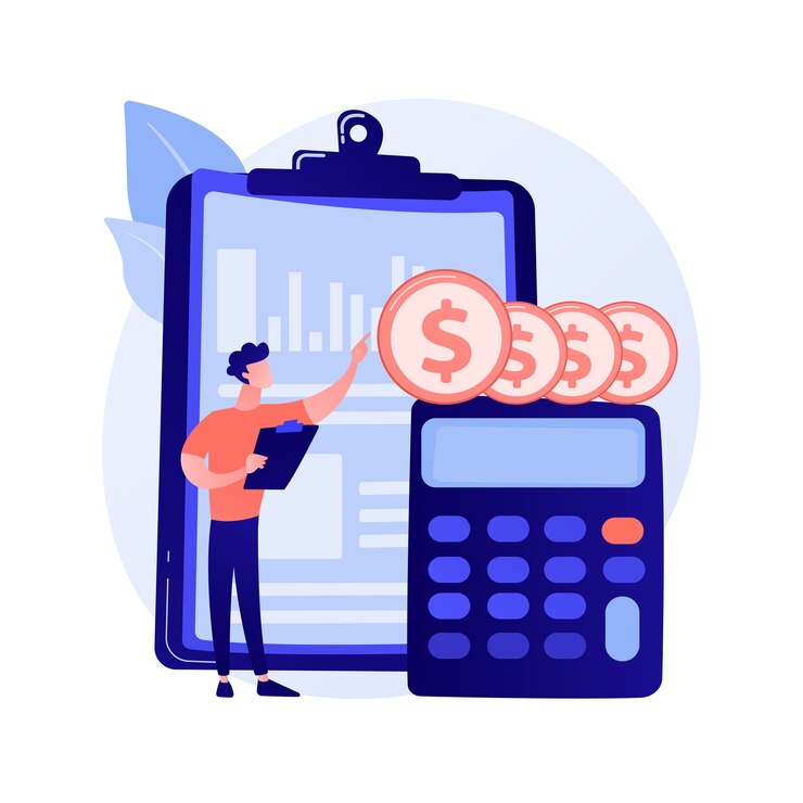 Graphic representing man saving money with wise choices