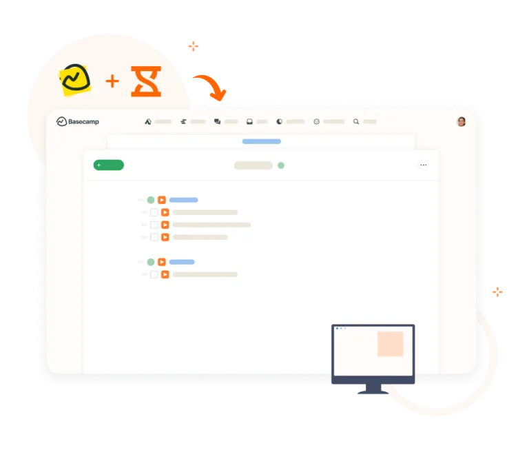 Rejestrowanie czasu w Basecampie za pomocą Jibble.