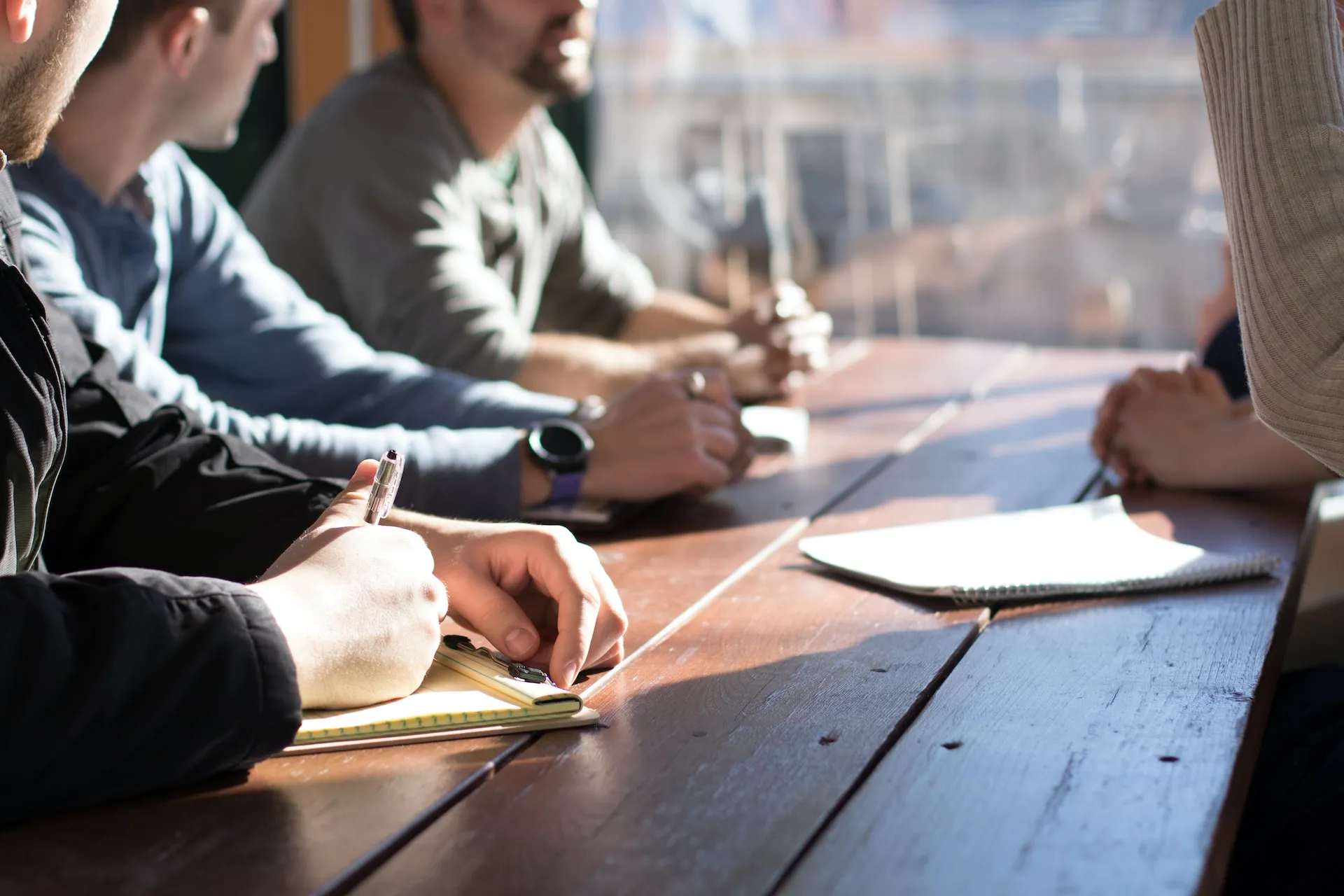 Work orientation during the first day. Photo by Dylan Gillis on Unsplash